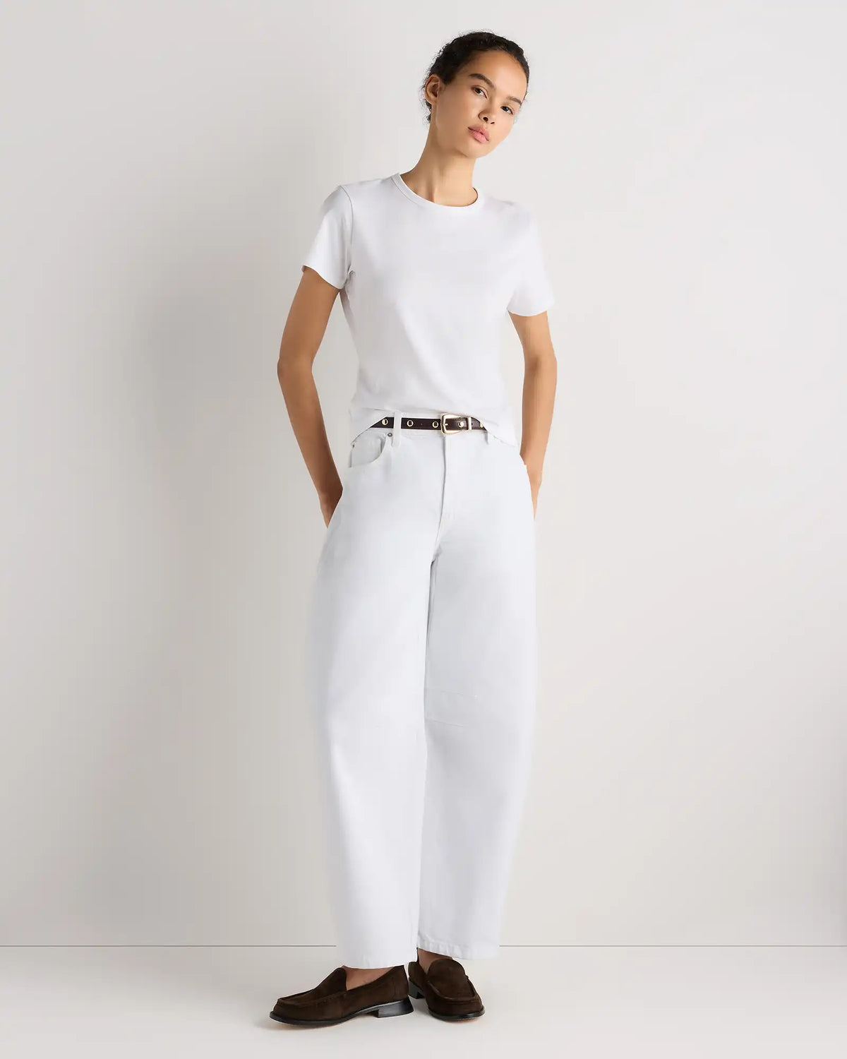 100% Pima Cotton Luxe Touch Slim Fit Tee