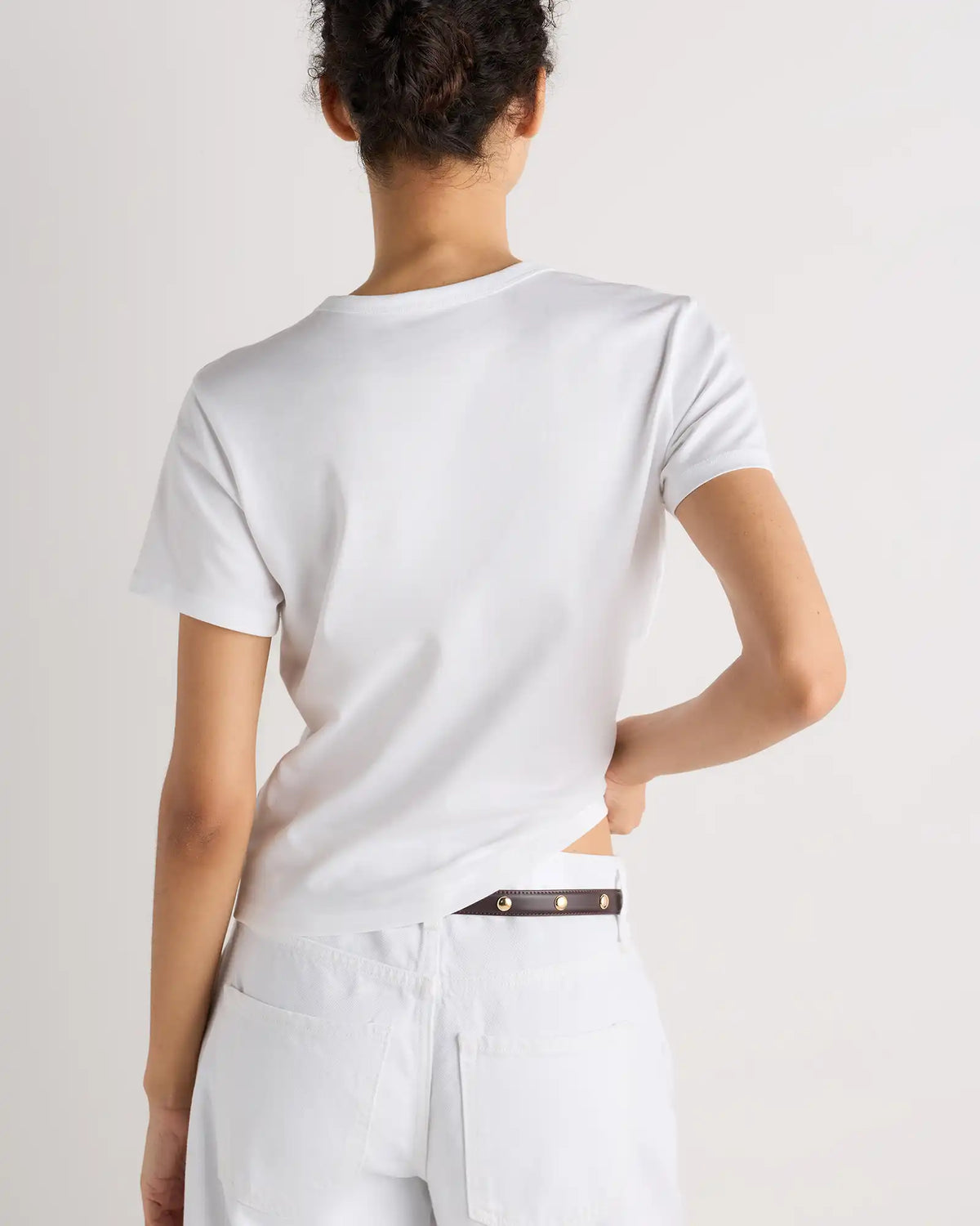 100% Pima Cotton Luxe Touch Slim Fit Tee