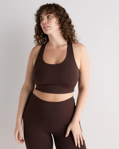 Ultra-Form Scoop Neck Longline Bra
