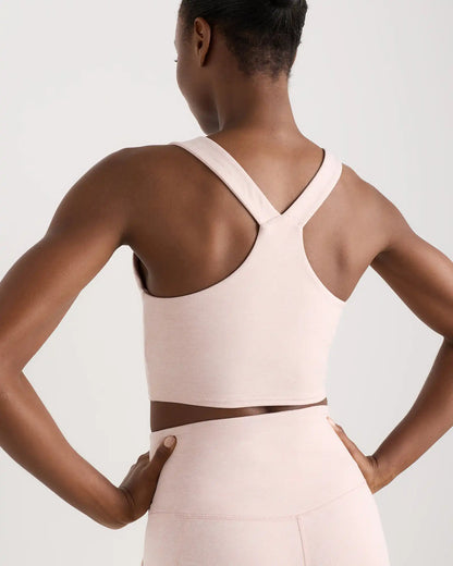 Ultra-Soft V-Neck Cropped Tank