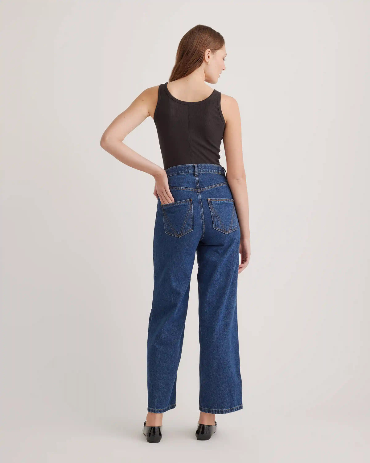 Organic Cotton Micro-Rib Scoop Neck Tank