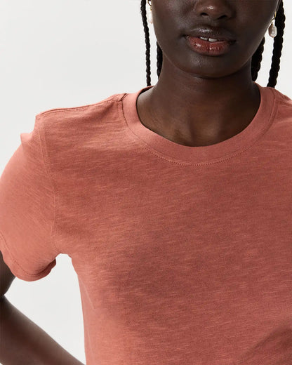 100% Organic Cotton Slub Crewneck Tee