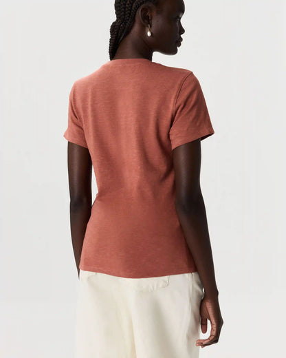 100% Organic Cotton Slub Crewneck Tee
