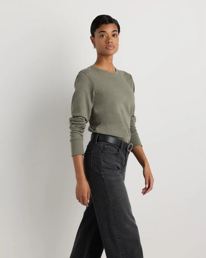 100% Organic Cotton Slub Long Sleeve Tee
