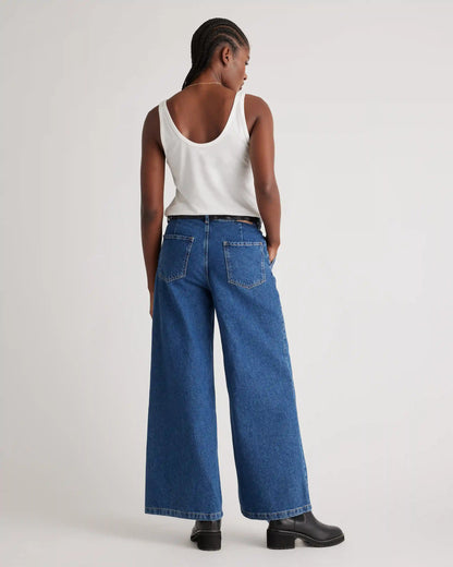 Cotton Modal Double Scoop Neck Tank