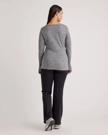 Ultra-Soft Fitted Long Sleeve Top