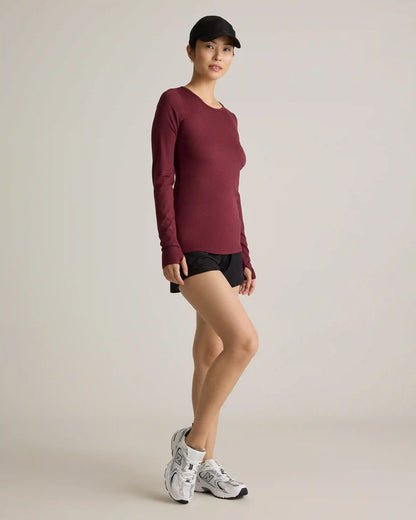 Ultra-Soft Fitted Long Sleeve Top