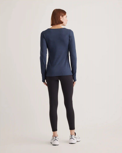Ultra-Soft Fitted Long Sleeve Top