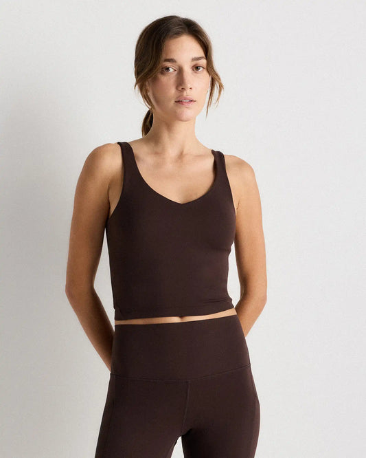 Ultra-Form V-Neck Cropped Tank