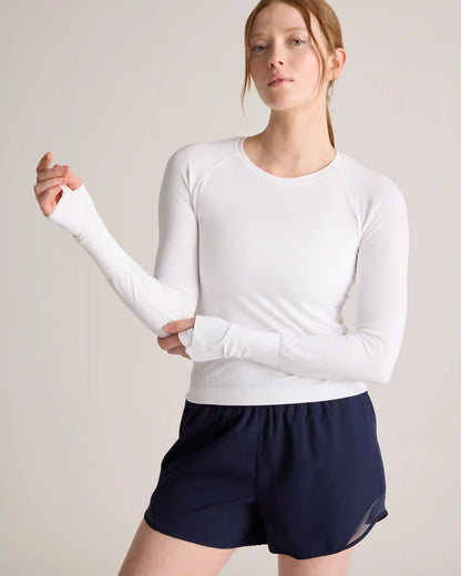 Seamless Waist-Length Long Sleeve Top