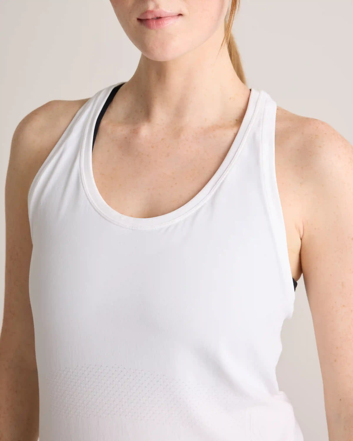 Seamless Waist-Length Racerback Tank