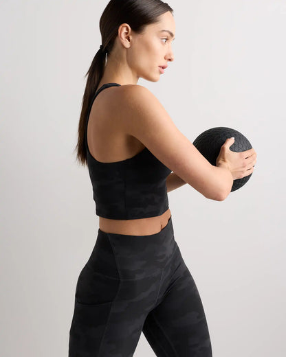 Ultra-Form High-Neck Cropped Tank