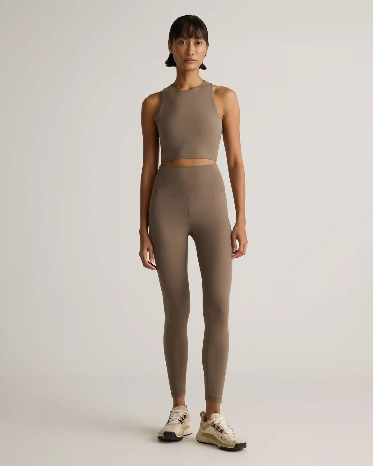 Ultra-Form High-Neck Cropped Tank