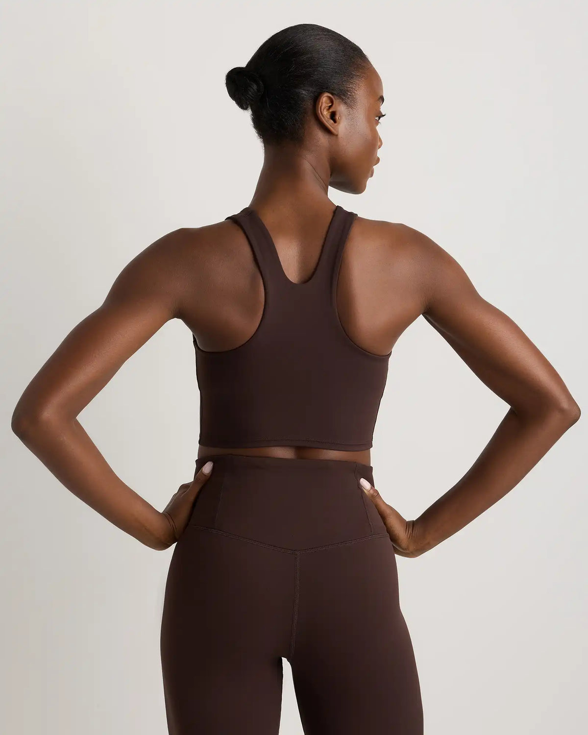 Ultra-Form High-Neck Cropped Tank
