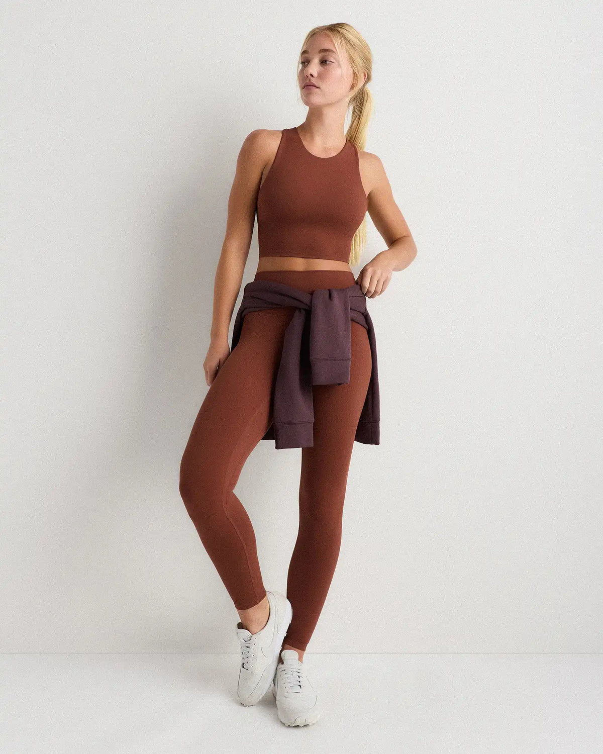 Ultra-Form High-Neck Cropped Tank