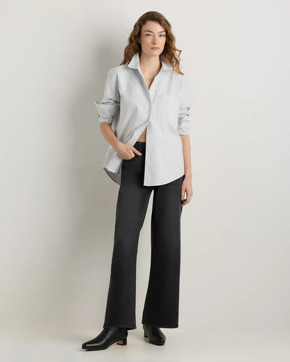 Organic Cotton Relaxed Oxford Shirt