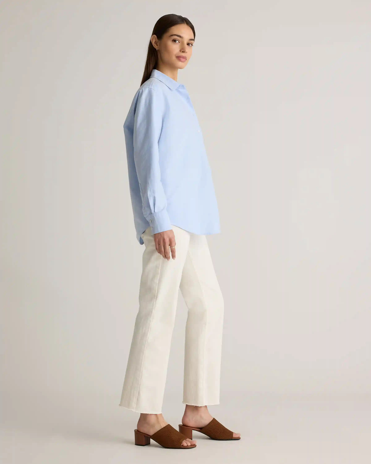 Organic Cotton Relaxed Oxford Shirt
