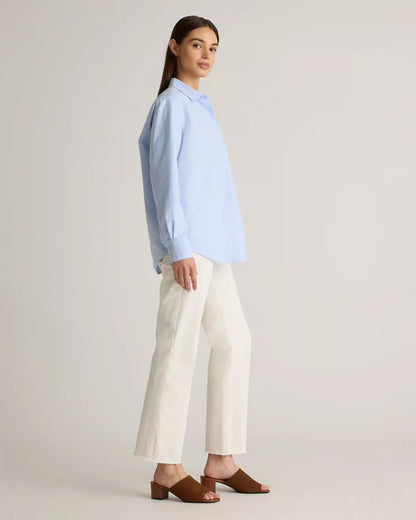 Organic Cotton Relaxed Oxford Shirt