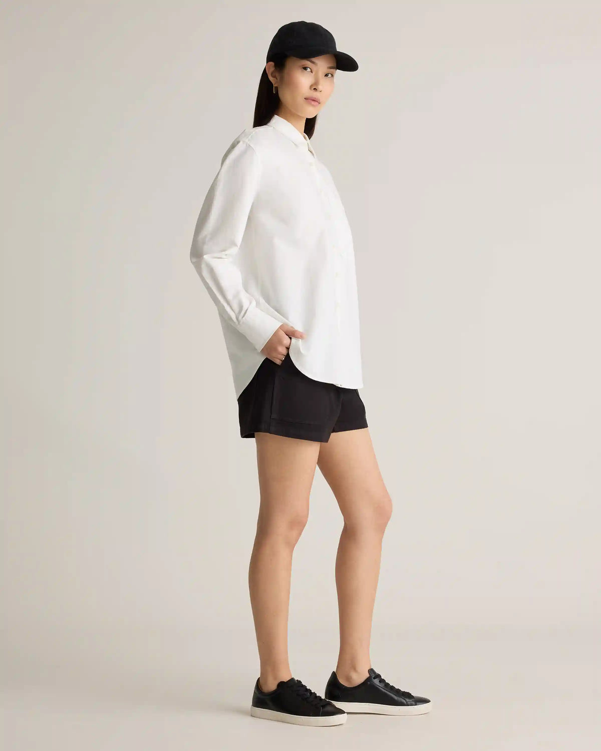 Organic Cotton Relaxed Oxford Shirt