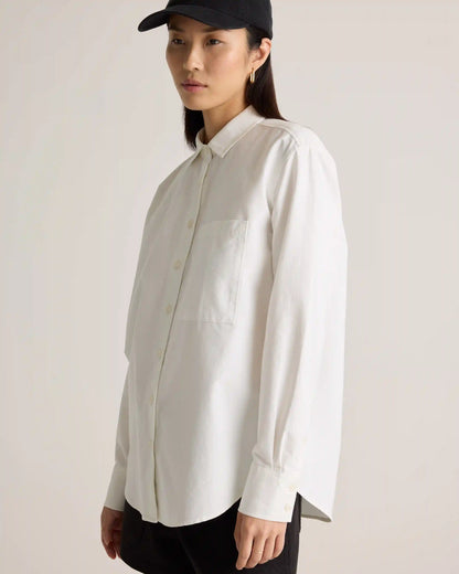Organic Cotton Relaxed Oxford Shirt