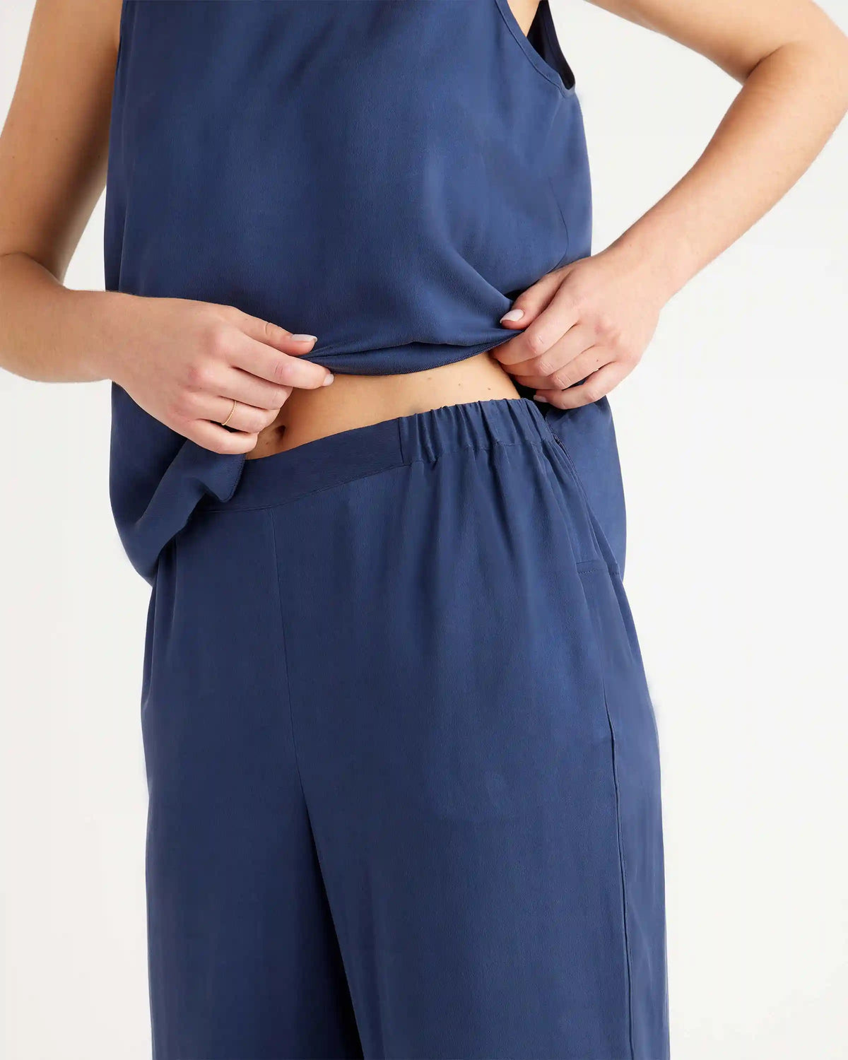 100% Washable Silk Pajama Pants