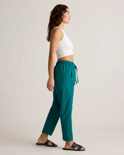 100% Organic Cotton Poplin Pull-On Pants
