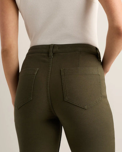 French Terry Wide Leg Pants