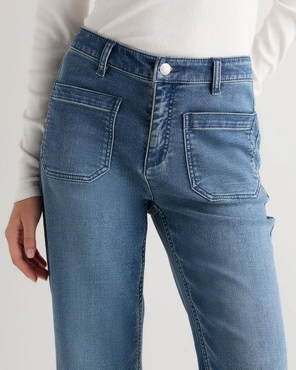 French Terry Wide Leg Pants
