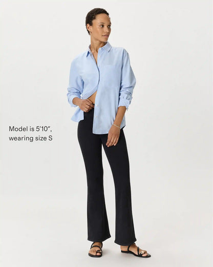 Nina Stretch Pull-On Flare Jeans