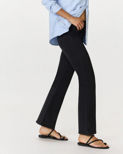 Nina Stretch Pull-On Flare Jeans