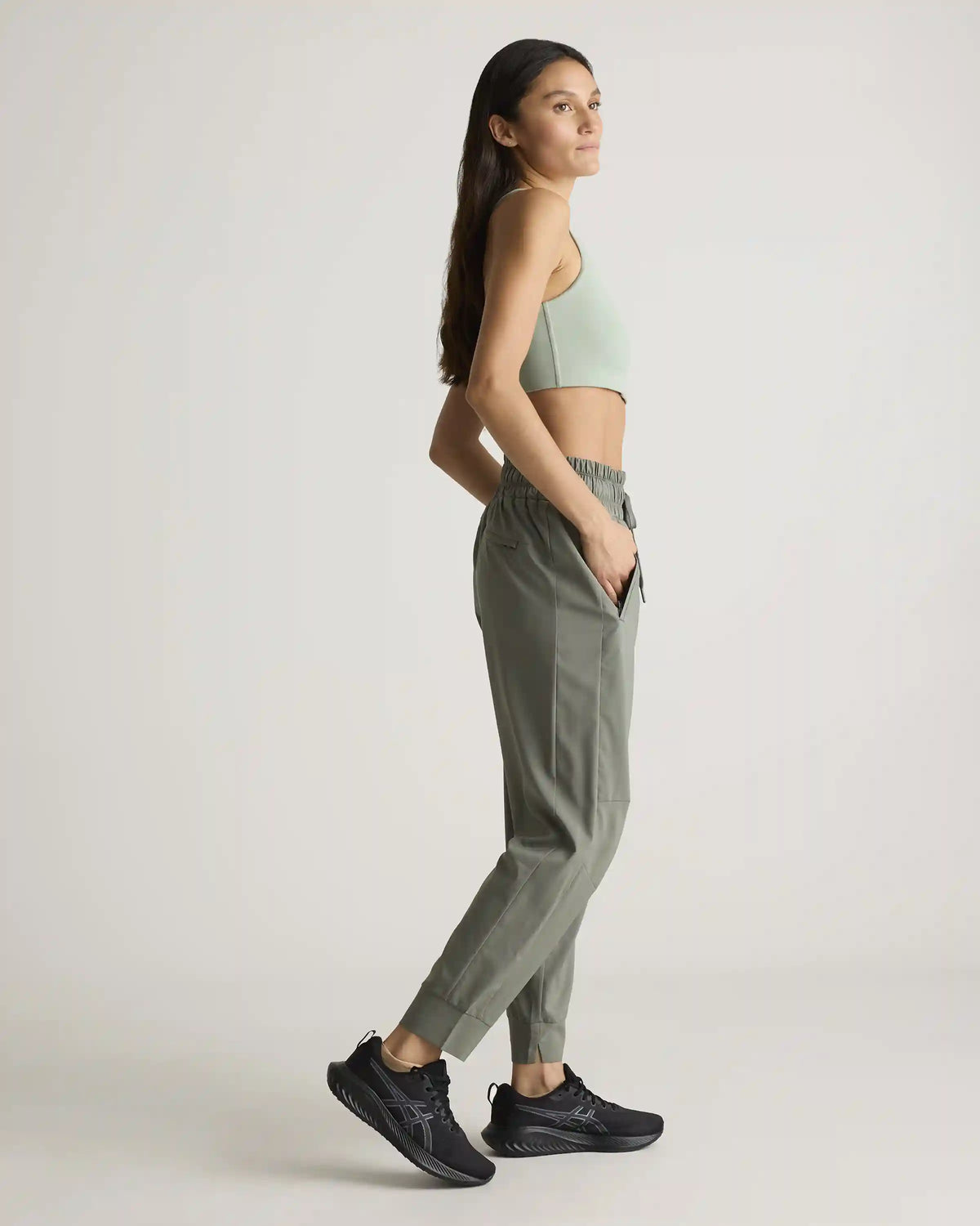 Micro Ripstop Mid-Rise Hike Joggers