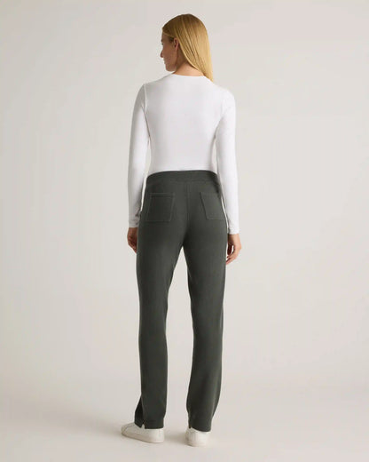 Mongolian Cashmere Straight Leg Pants