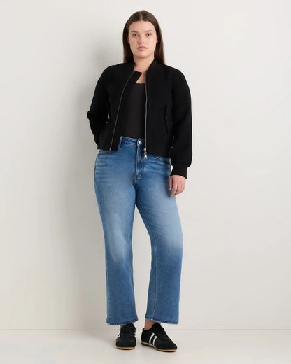 Curvy Bella Stretch Relaxed Straight Jeans