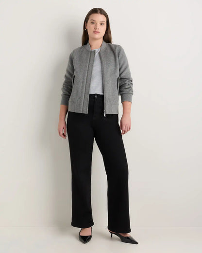Curvy Bella Stretch Wide Leg Jeans