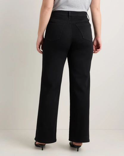 Curvy Bella Stretch Wide Leg Jeans
