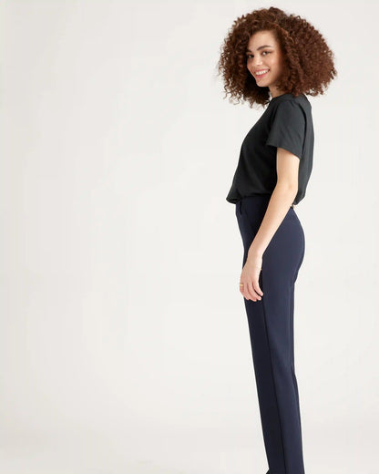 Ultra-Stretch Ponte Straight Leg Pants