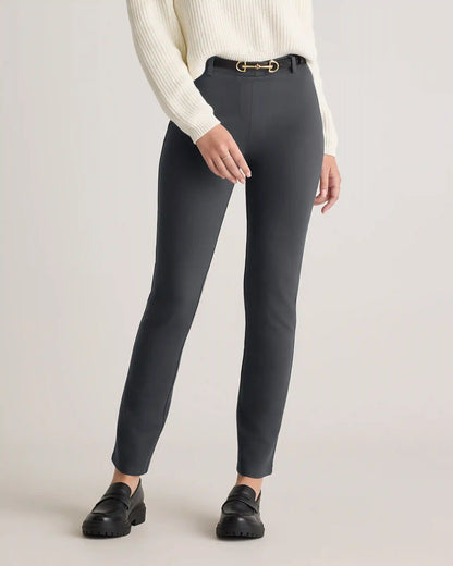 Ultra-Stretch Ponte Straight Leg Pants