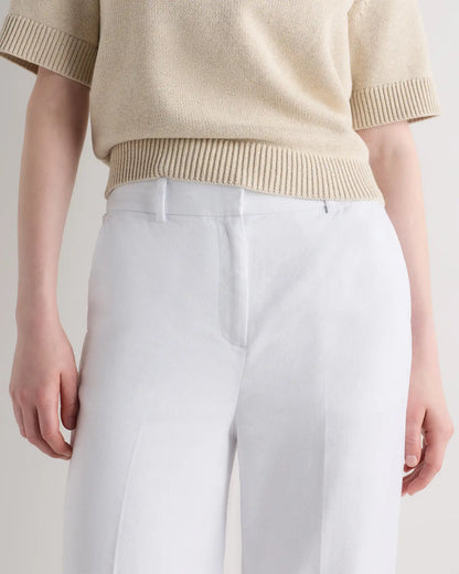 European Stretch Linen Trouser