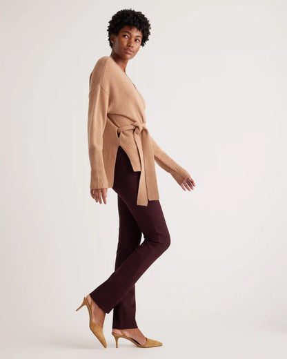 Ultra-Stretch Ponte Straight Leg Pants