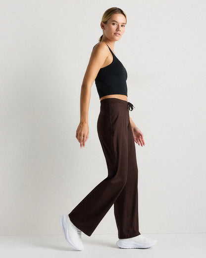 Flowknit Wide Leg Pants