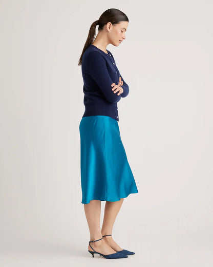 100% Washable Silk Skirt