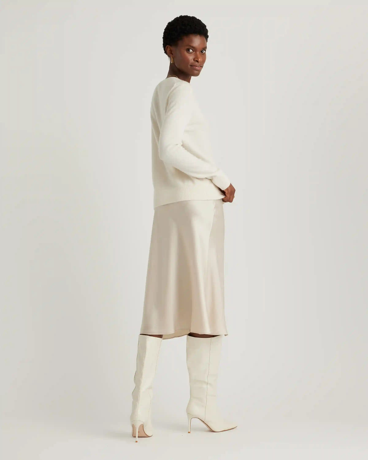 100% Washable Silk Skirt