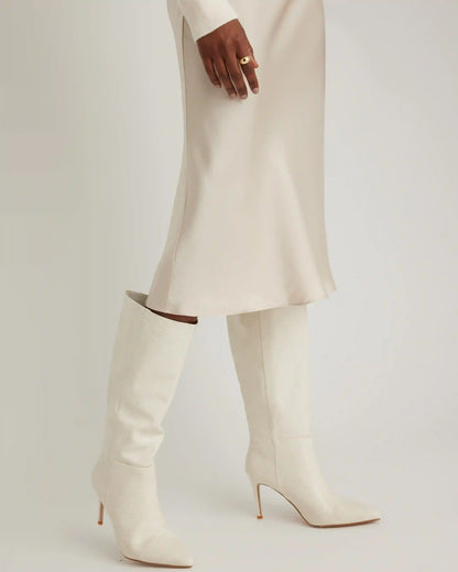 100% Washable Silk Skirt