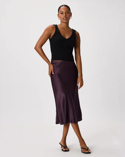 100% Washable Silk Skirt