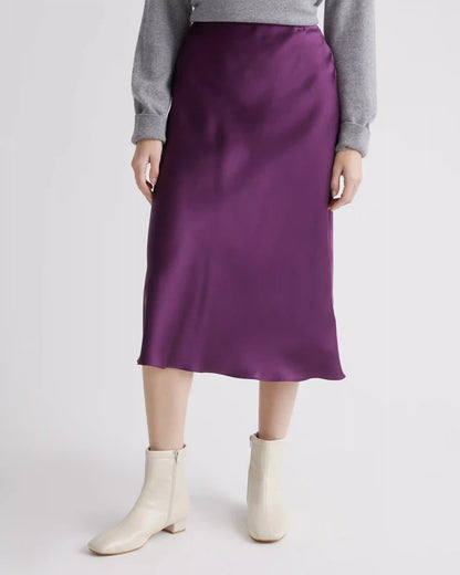 100% Washable Silk Skirt