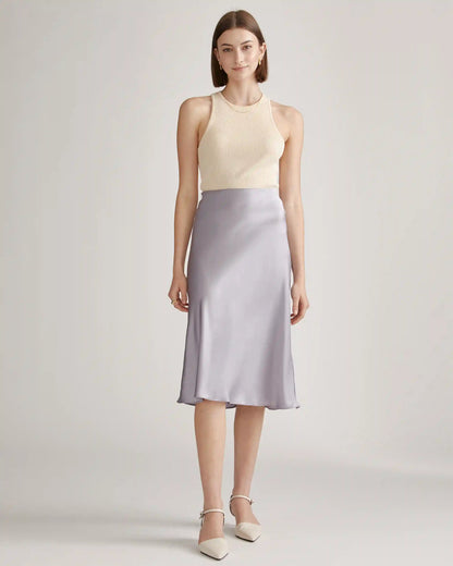 100% Washable Silk Skirt
