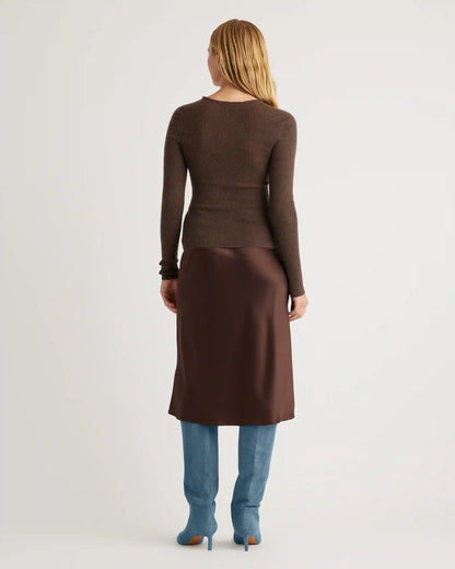 100% Washable Silk Skirt