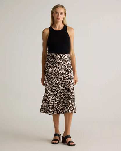 100% Washable Silk Skirt