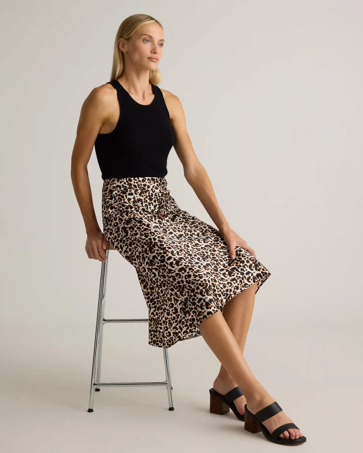 100% Washable Silk Skirt