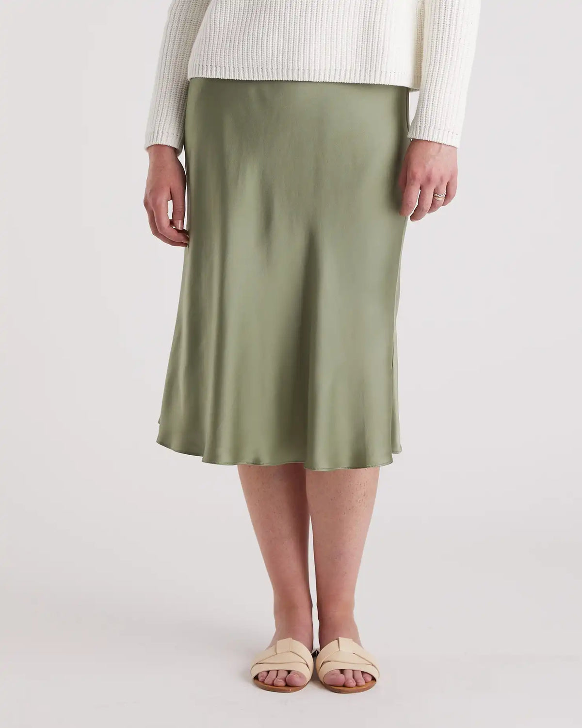 100% Washable Silk Skirt